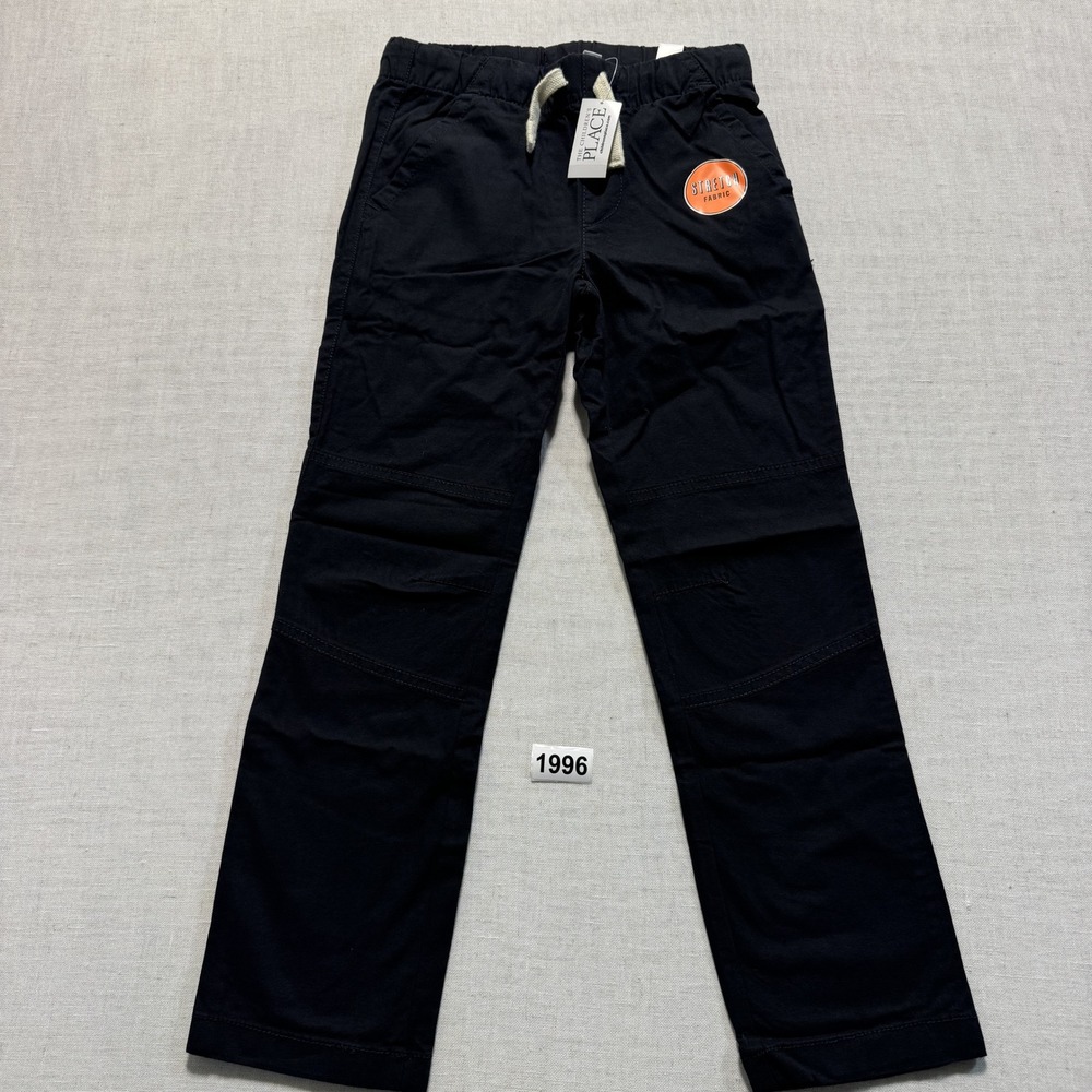 The Children's Place‎ Pull On Pants Boys Size 7 Black NEW